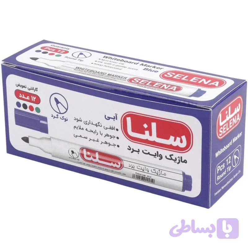ماژیک وایت برد سلنا نوک گرد — تصویر 1