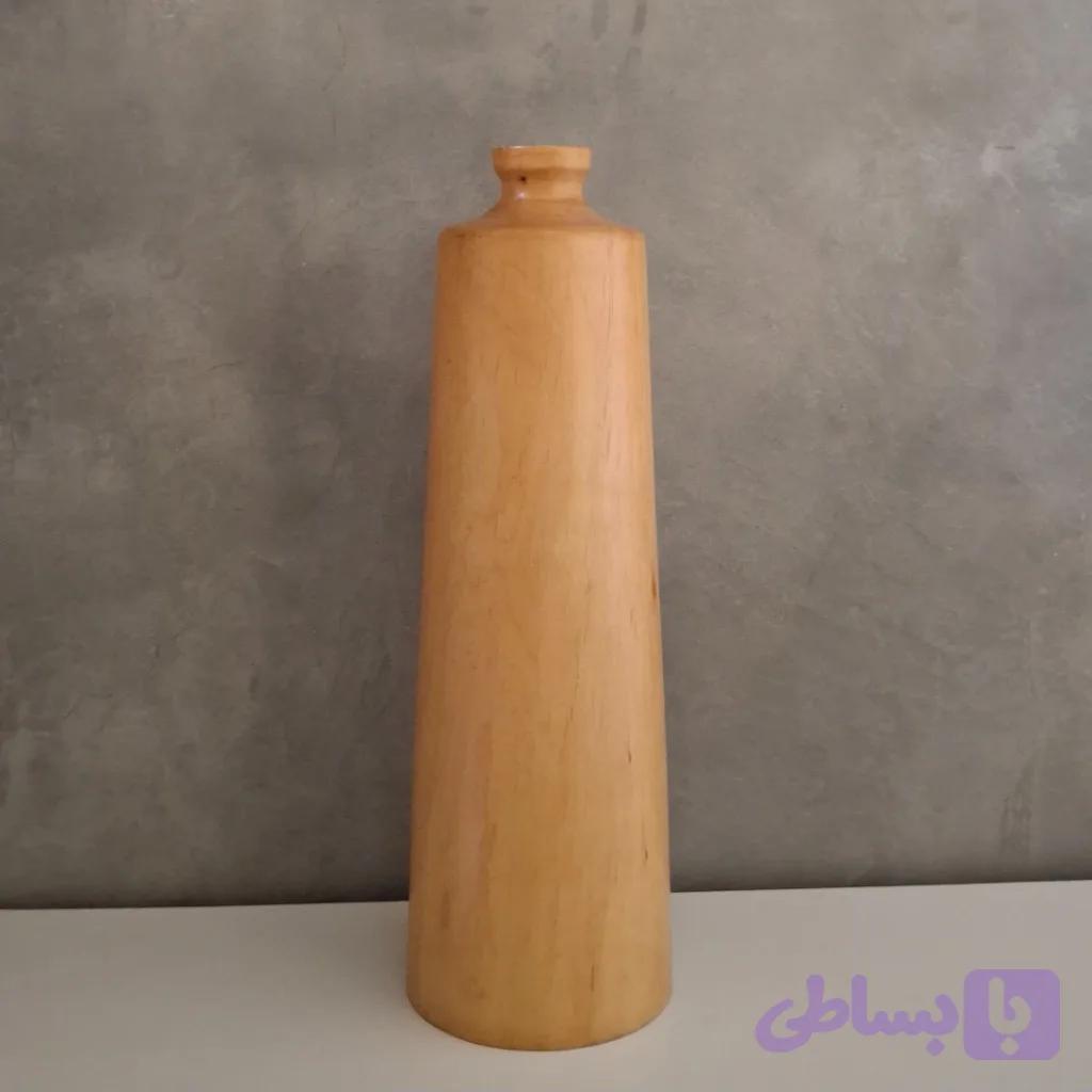 گلدان چوبی/ کد112 — تصویر 1