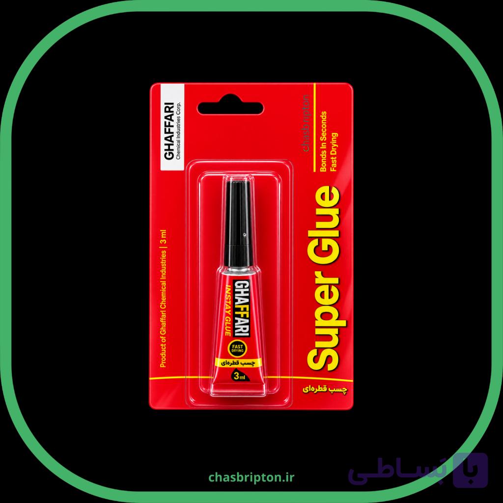 چسب قطره‌ای غفاری 3 میل مدل Super Glue — تصویر 1