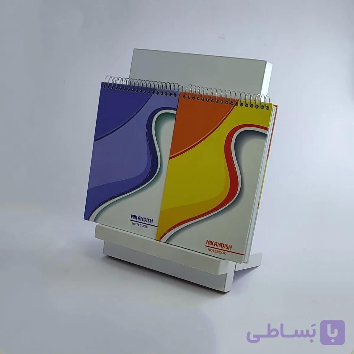 دفترچه جلد سخت ۸۰ برگ مینیمال — تصویر 1