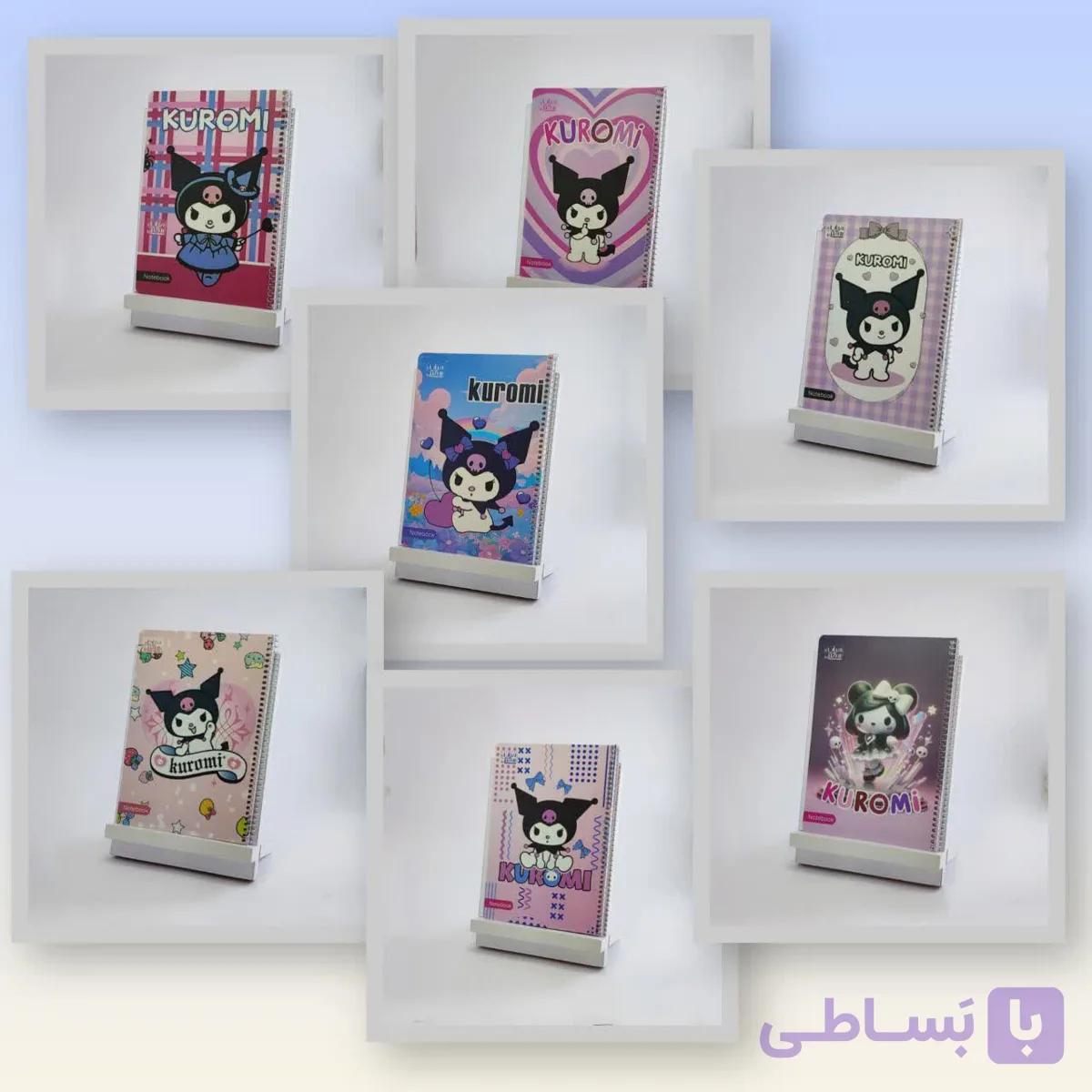 دفتر طلقی ۵۰ برگ شطرنجی کاغذ ۷۰ گرم + جلد فانتزی — تصویر 1