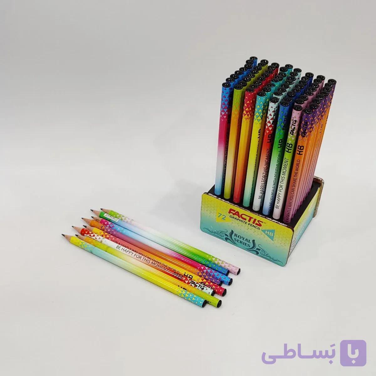 مداد مشکی فکتیس طرح رویال — تصویر 1