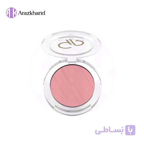 رژگونه پودری فشرده طلایی گلدن رز با رنگ بندی مختلف — تصویر 1