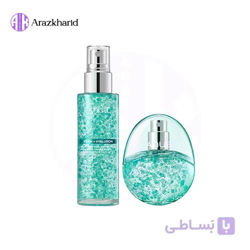 پک اسپری میست کپسولی آبرسان و ضد چروک آنوا Anua حاوی هیالورون و PDRN در دو سایز (100میل + 30میل)