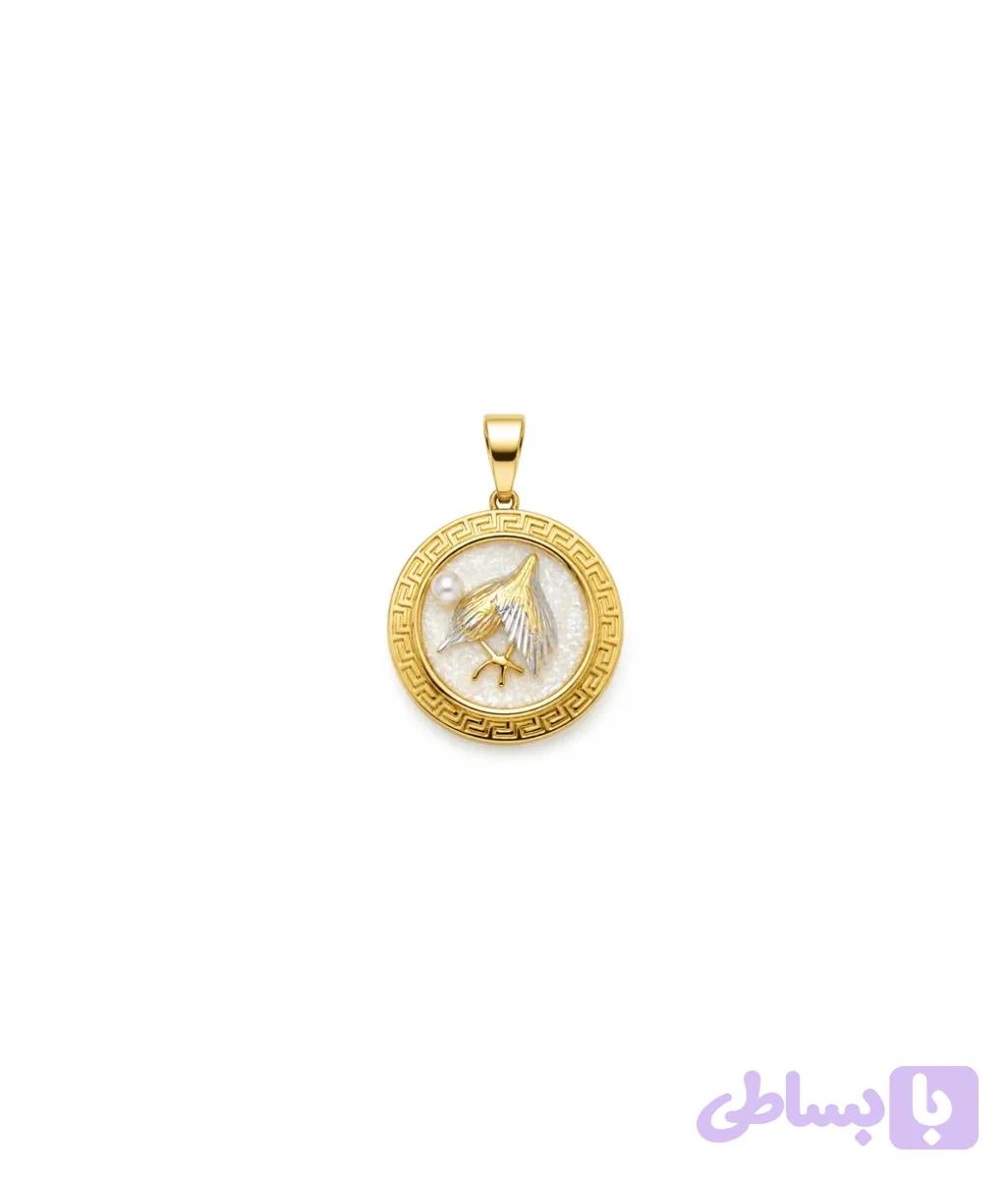 پلاک سواروسکی مدل دم وال سفید — تصویر 1