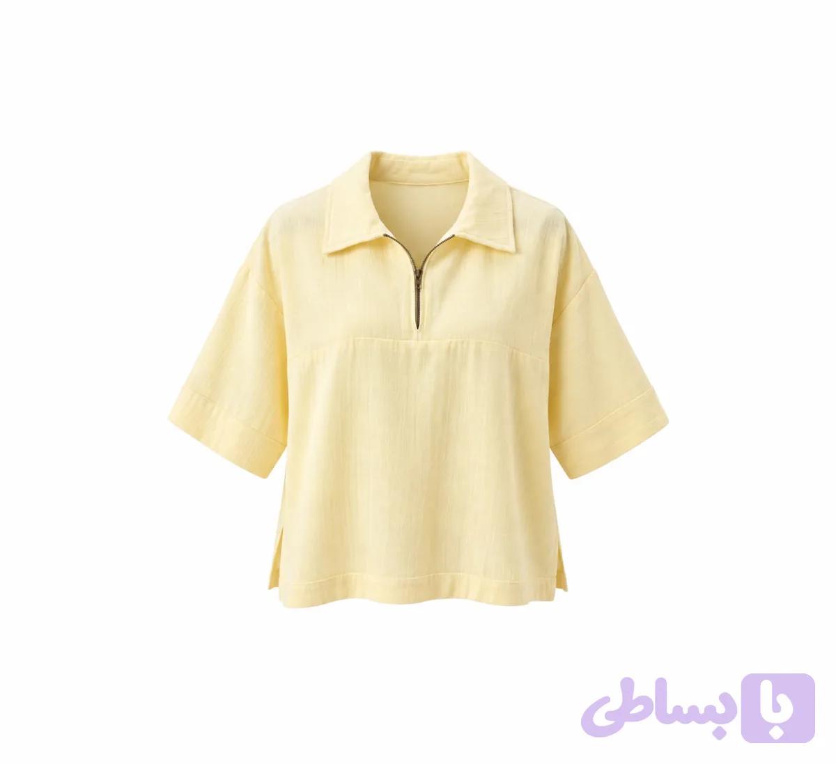 شومیز زیپ دار