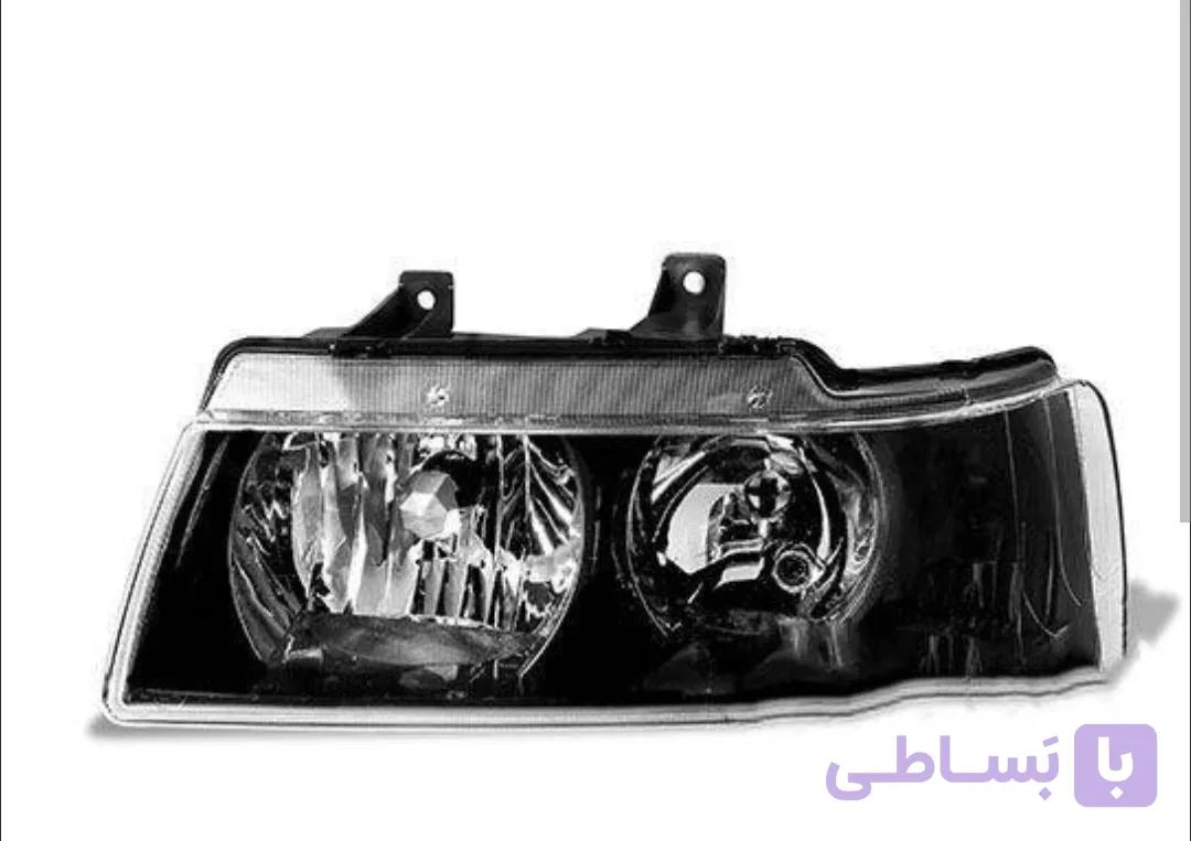 چراغ جلو سمند اسپرت ( داخل مشکی )