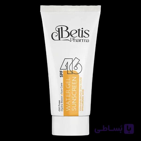 ضد آفتاب واتر ژل و آبرسان SPF46 انواع پوست 50 میل – بتیس فارما