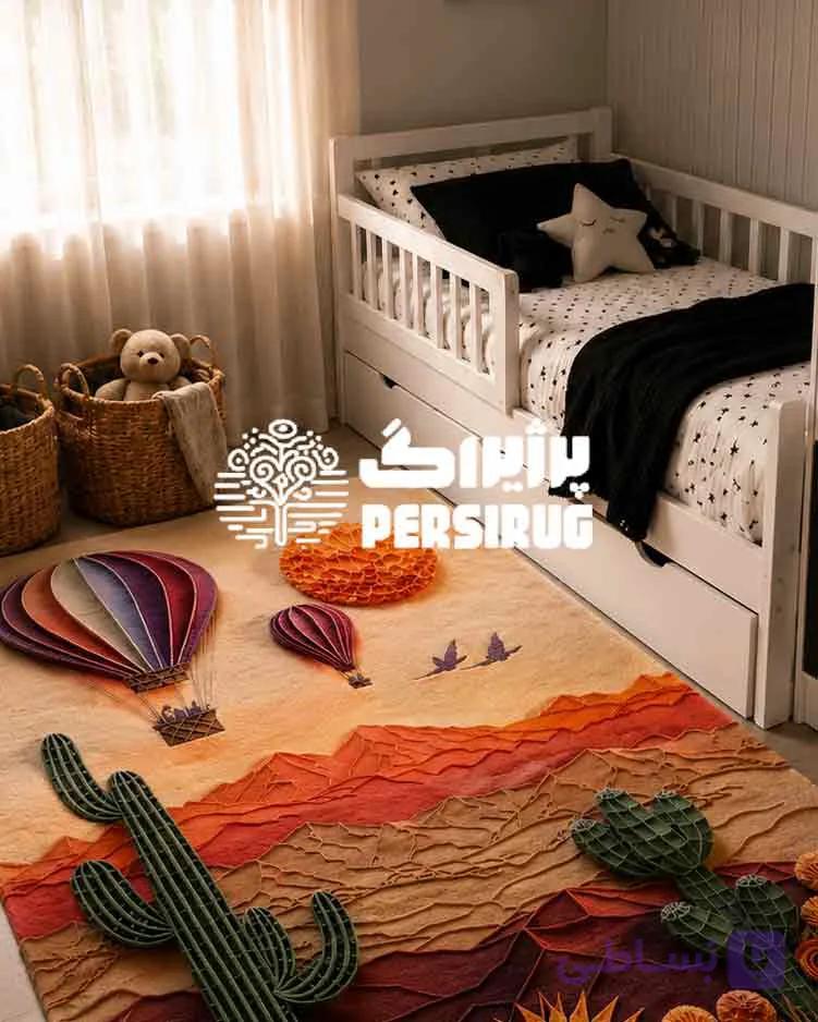 فرش سه بعدی کویر خیال — تصویر 1