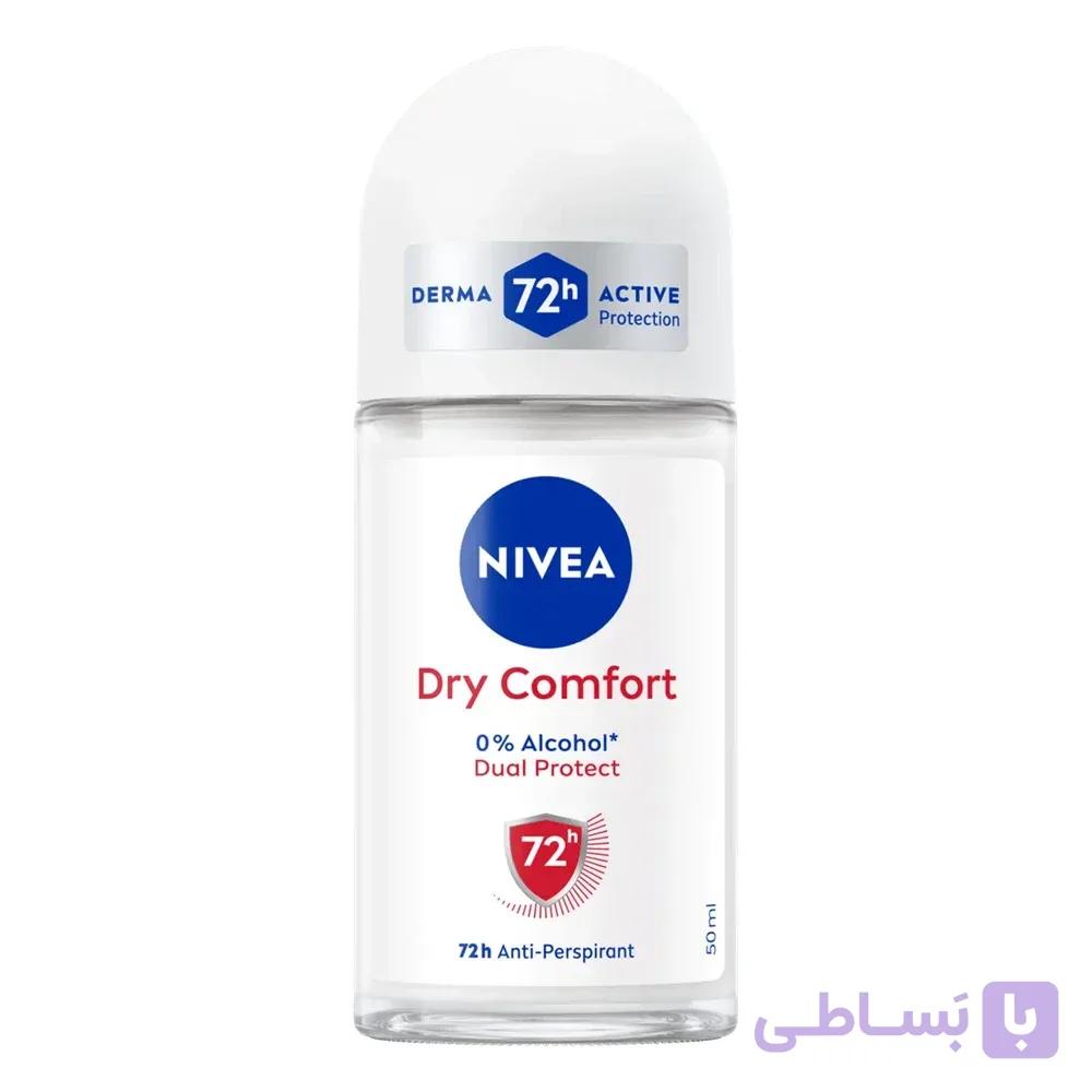 مام رول درای کامفورت نیوا | Nivea Dry Comfort Anti-Perspirant Roll-On