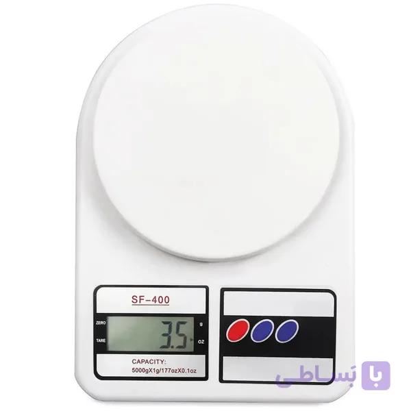 ترازوی ۱۰ کیلوگرمی آشپزخانه مدل SPf400