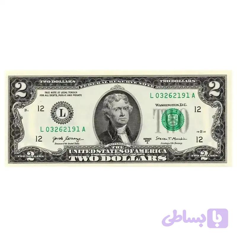 اسکناس ۲ دلاری ایالات متحده آمریکا (The Iconic US $2 Bill)