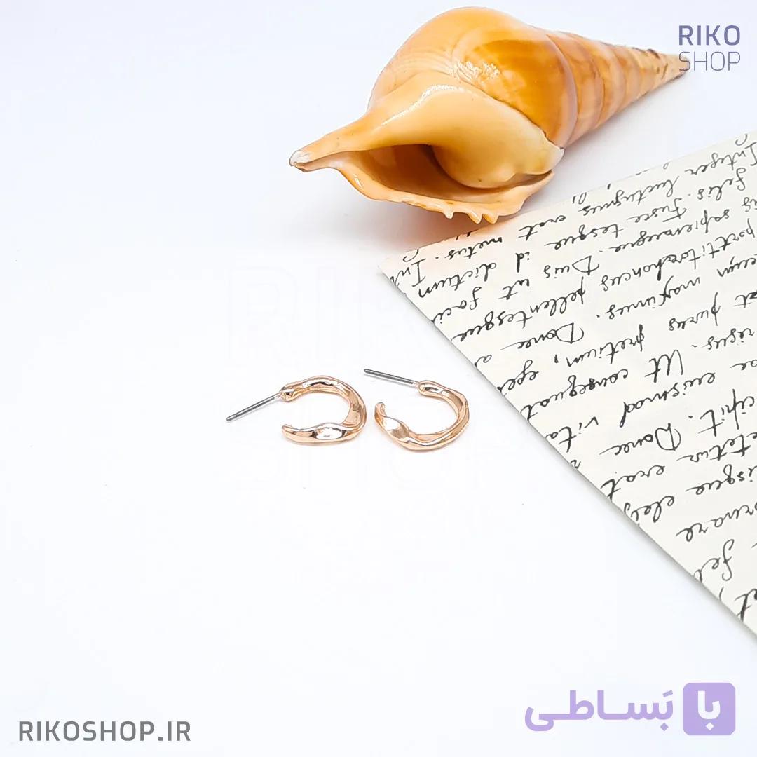 گوشواره حلقه خمیده — تصویر 1