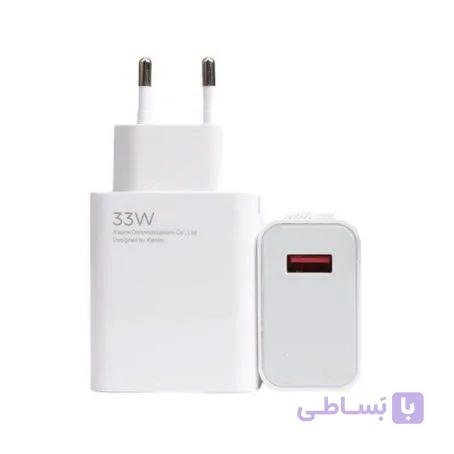 شارژر 33w شیائومی سوپر مکس ثانیه شمار