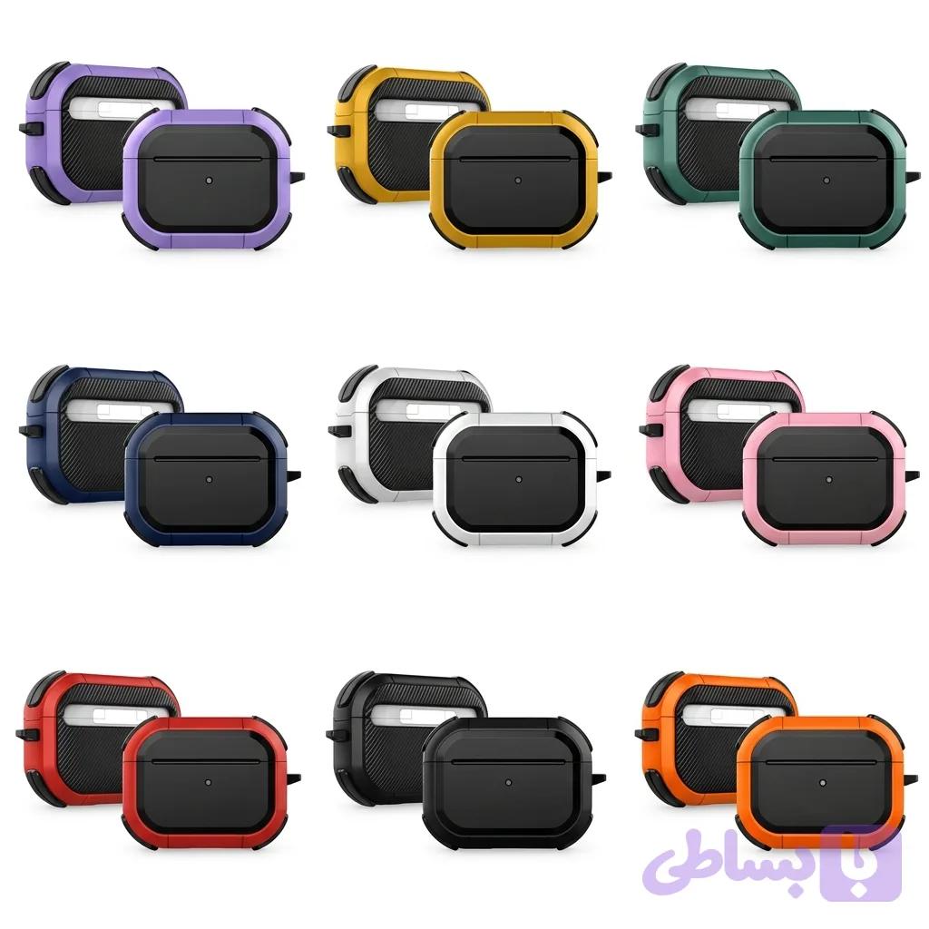 عمده کاور مدل Eggshell مناسب برای کیس اپل ایرپاد 4 / Airpod 4