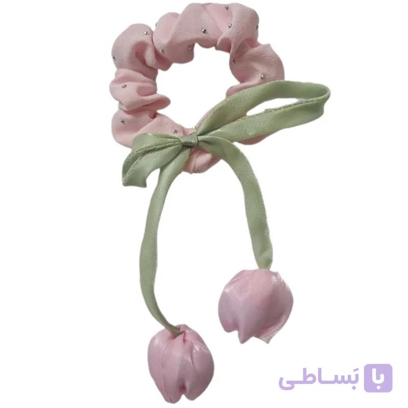 کش مو زنانه طرح گل — تصویر 1