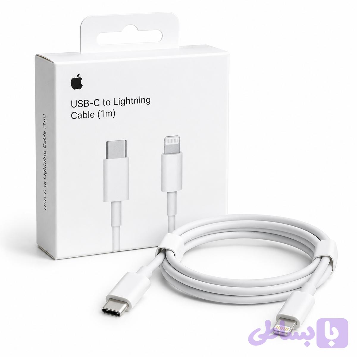 کابل تبدیل USB-C به لایتنینگ اپل طول 1 متر