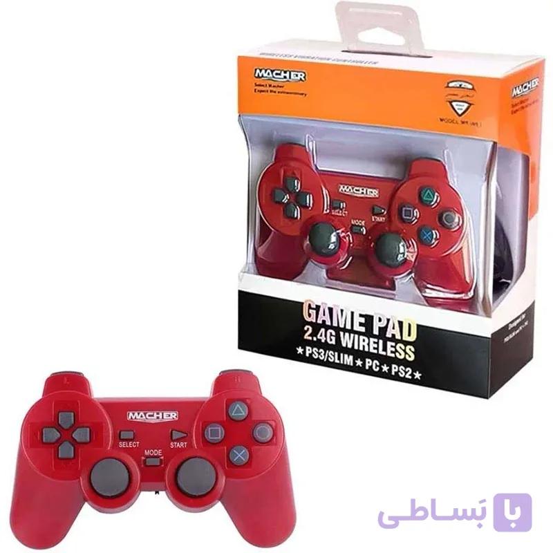دسته بازی وایرلس بی سیم مچر مدل MACHER MR-W63 — تصویر 1
