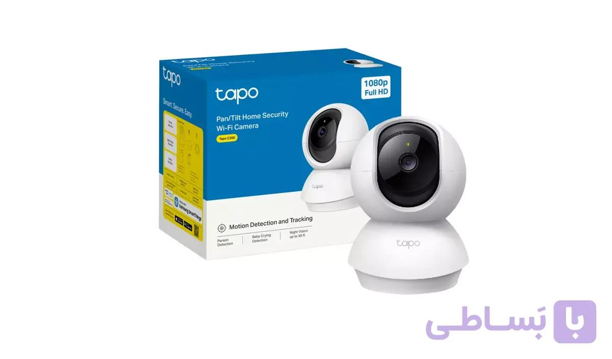 دوربین وایفای تی پی-لینک مدل TAPO C200 با رزولوشن 1080P و چرخش Pan و Tiltجدید