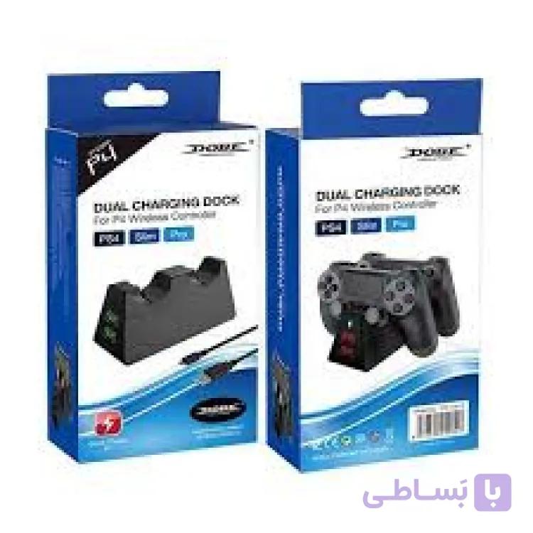پایه شارژر دوگانه Dobe برای PS4 — تصویر 1