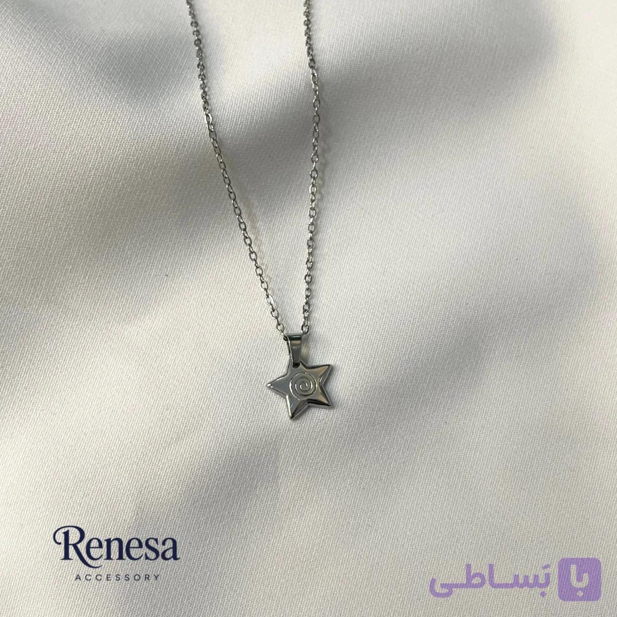 گردنبند ستاره با حک اسپیرال