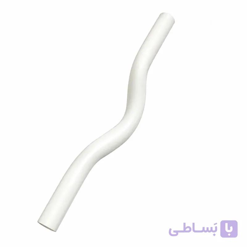 لوله خم دار تک لایه سفید آذین