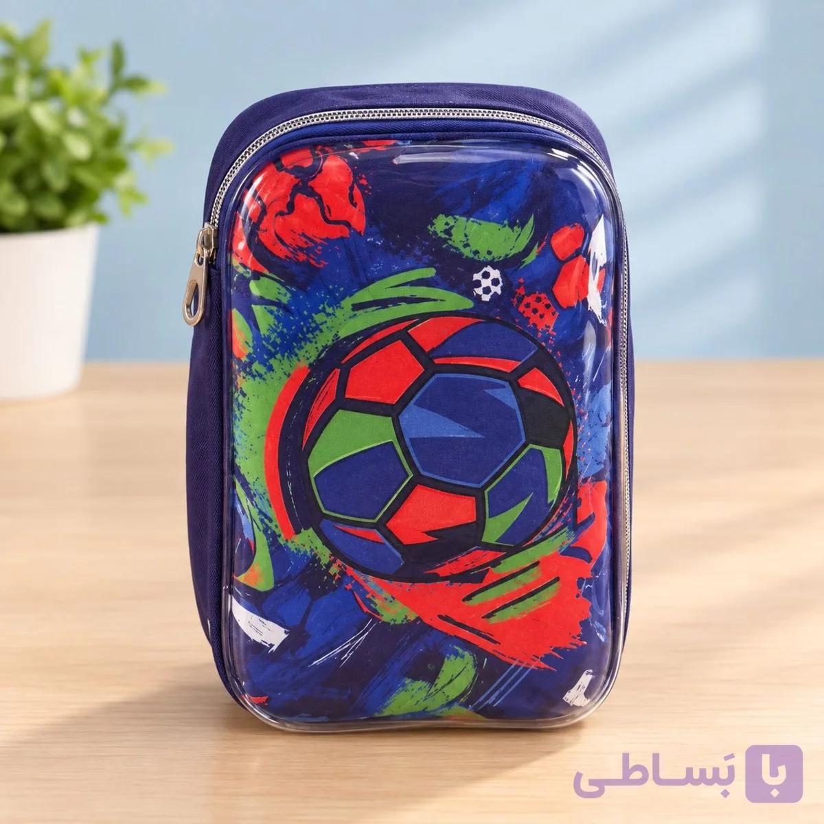 جامدادی تبلتی طرح کهکشانی فوتبالی — تصویر 1