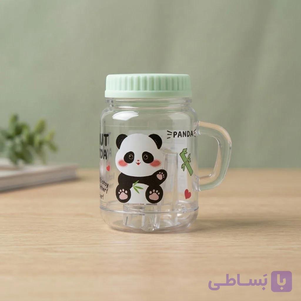 تراش مخزن‌دار فانتزی طرح لیوان اسموتی پاندا — تصویر 1