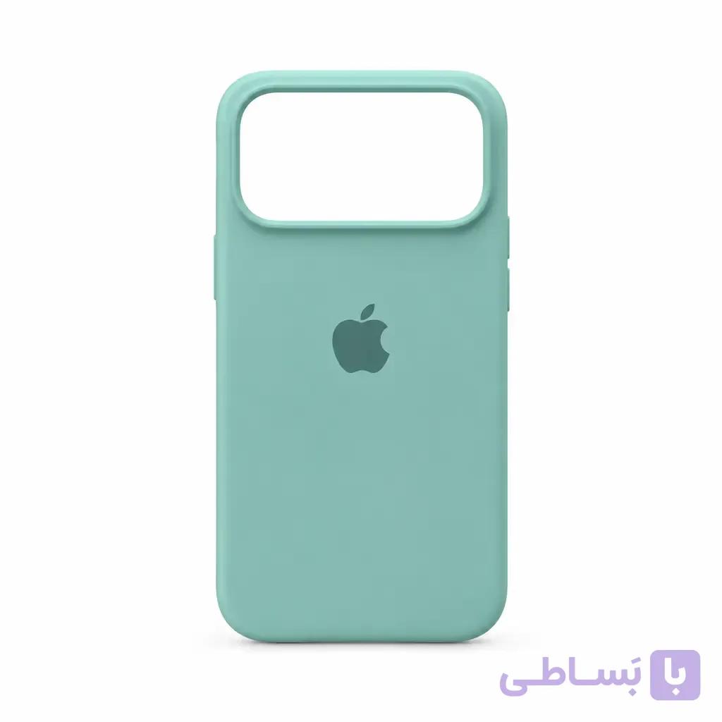 خرید قاب سیلیکونی آیفون 17 پرومکس اورجینال محافظ لنزدار — تصویر 1