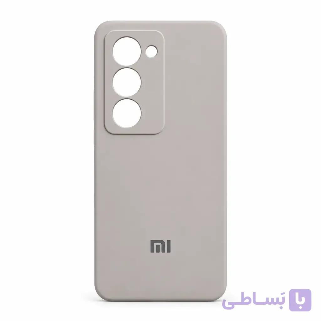 خرید قاب سیلیکونی شیائومی Redmi 15 اصلی با محافظ لنز — تصویر 1