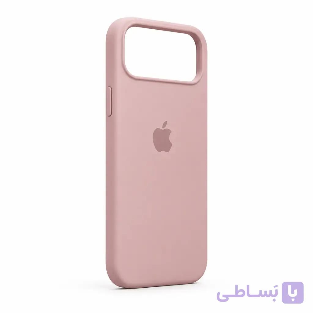 خرید قاب سیلیکونی آیفون 17 پرو iPhone 17 Pro اورجینال محافظ لنزدار — تصویر 1