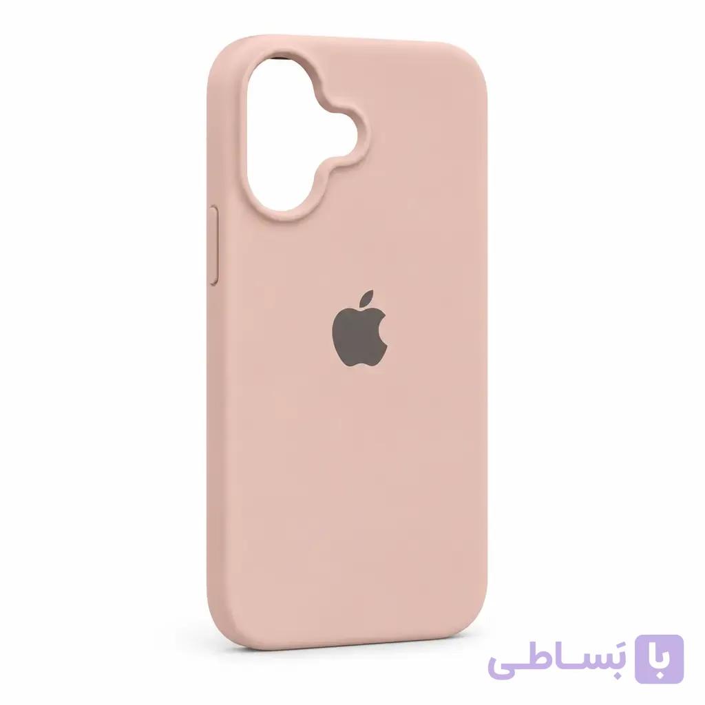 خرید قاب سیلیکونی آیفون 16 نرمال iPhone 16 اورجینال محافظ لنزدار — تصویر 1