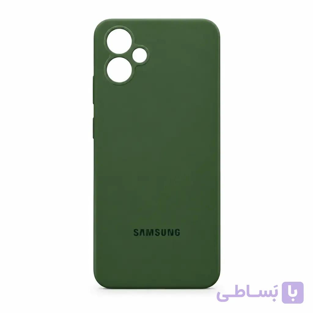 قاب سیلیکونی سامسونگ Galaxy A06 اورجینال محافظ لنزدار — تصویر 1