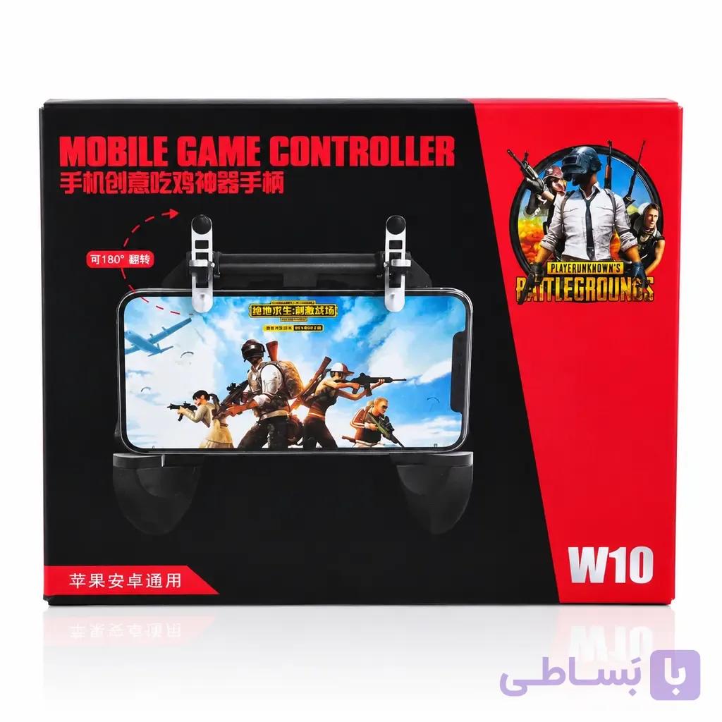 خرید دسته بازی موبایل مدل W10 مناسب انواع گوشی اندروید و آیفون — تصویر 1