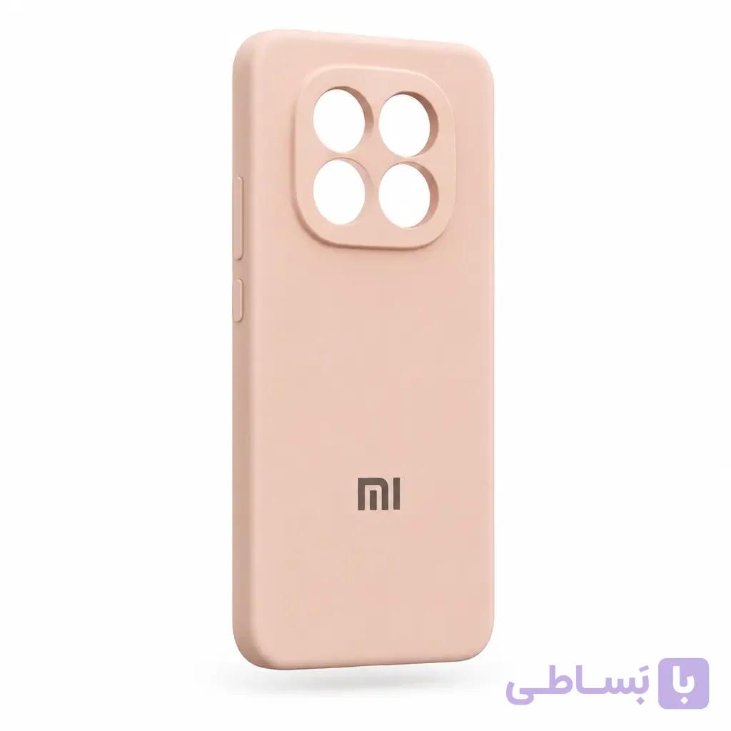 خرید قاب سیلیکونی شیائومی Note 15 Pro اورجینال محافظ لنز دار — تصویر 1