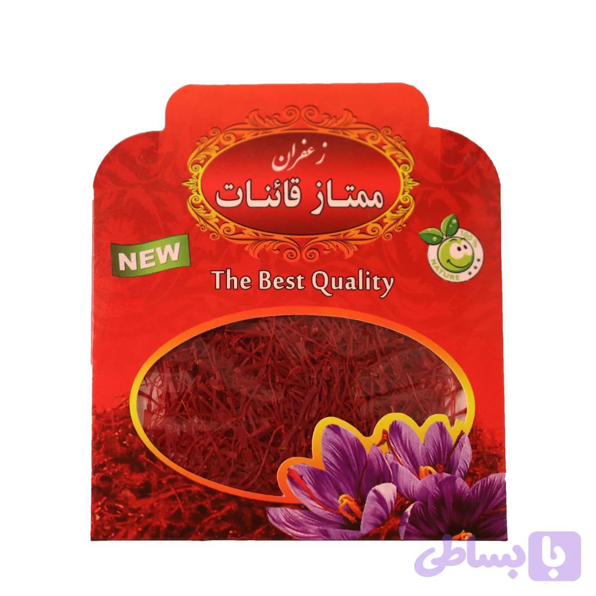 زعفران سوپر نگین پرسی یک مثقال در بسته بندی پاکتی