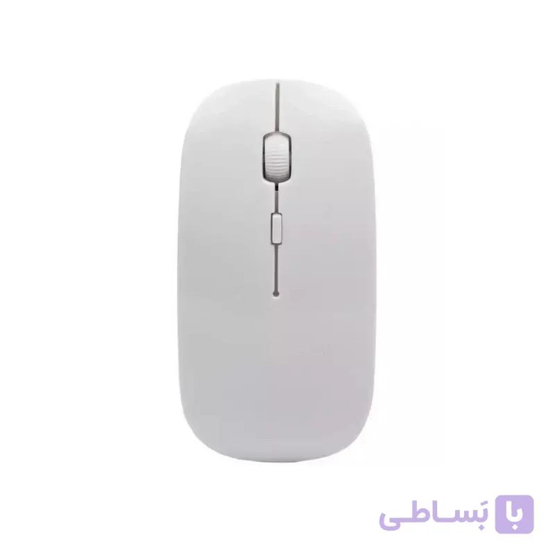ماوس بی سیم مدل A100 – سفید — تصویر 1