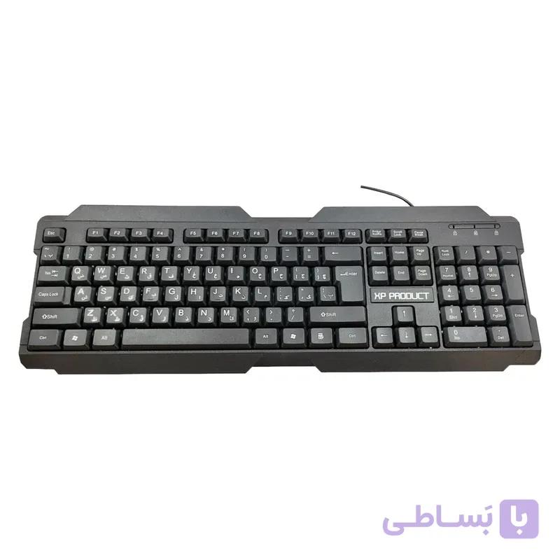 کیبورد XP-8600U ایکس پی پروداکت؛ کیبورد سیمی Full Size — تصویر 1