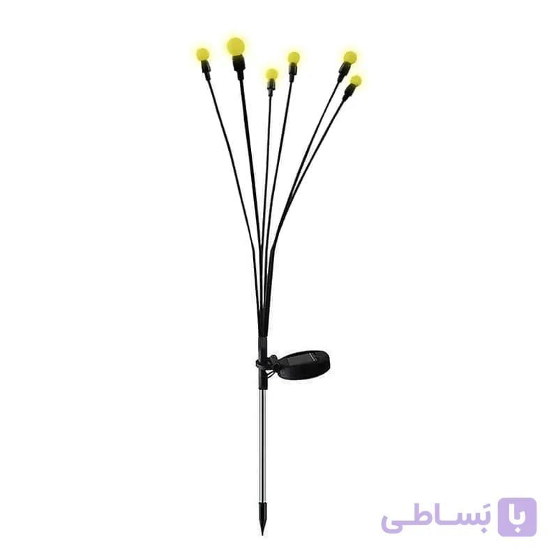 چراغ باغچه ای خورشیدی مدل کرم شب تاب — تصویر 1