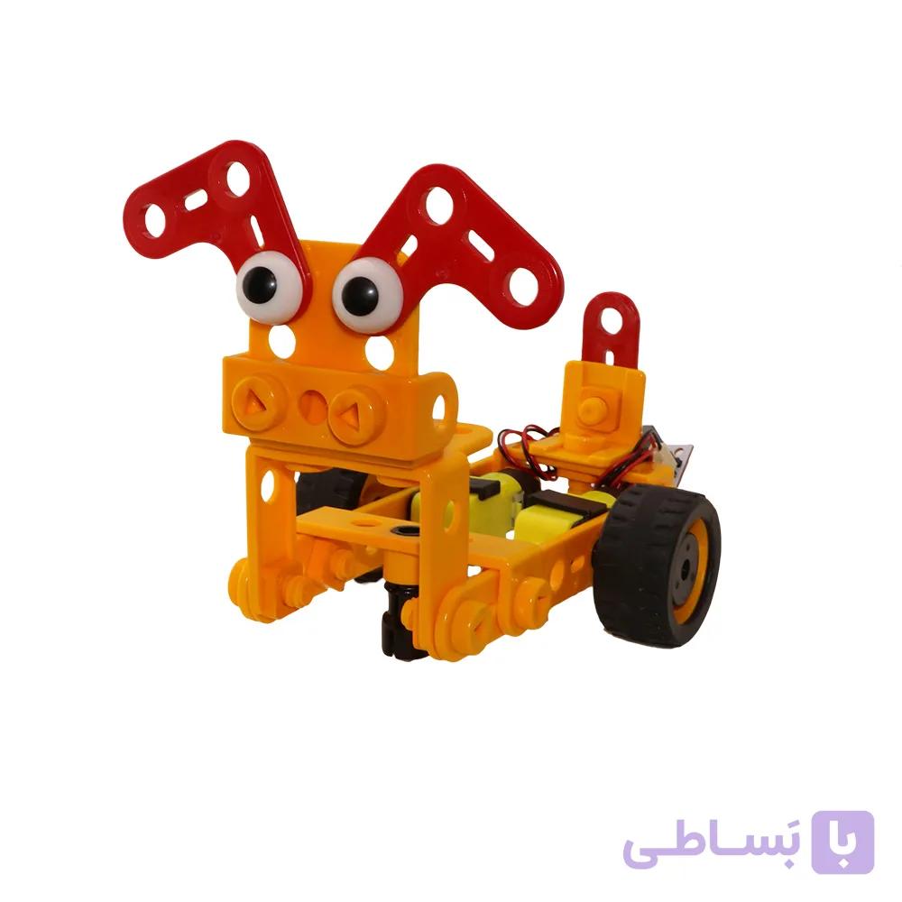 کیت ساختنی ربات سگ کنترلی دم کوتاه — تصویر 1