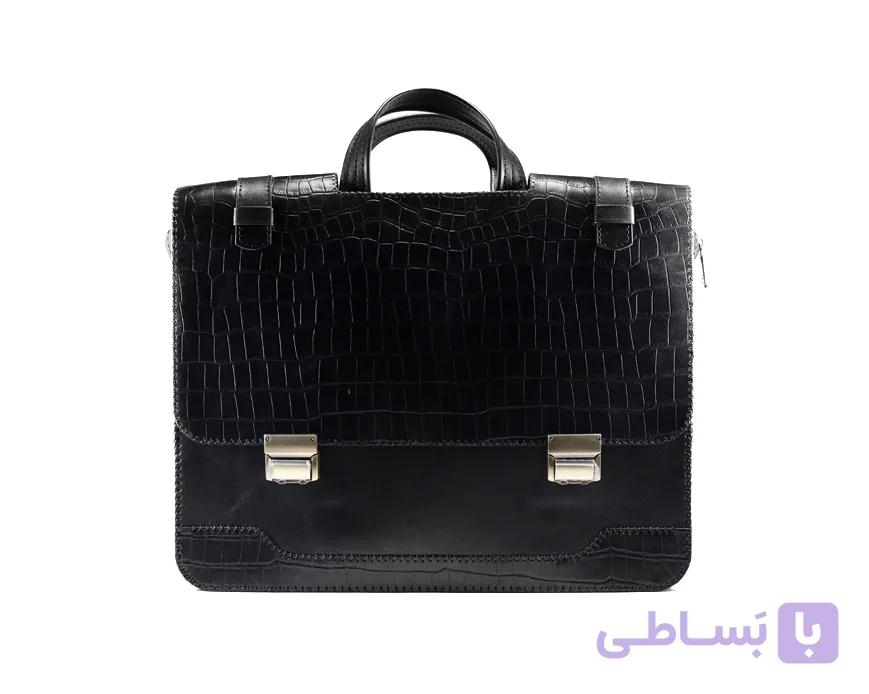 کیف اداری مردانه تمام دست دوز مدل ایران کد 703 — تصویر 1