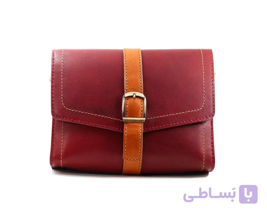 کیف رودوشی زنانه تمام دست دوز مدل یگانه کد 701 — تصویر 1