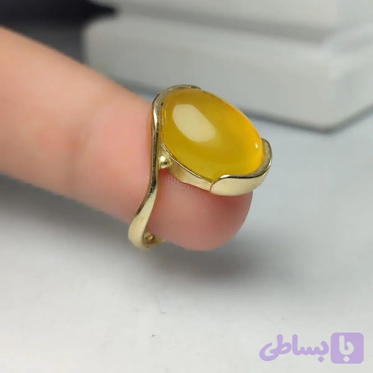 انگشتر شرف شمس رکاب طلاروس – جاذبه‌، انرژی و گشایش بی‌وقفه کد 3769 — تصویر 1