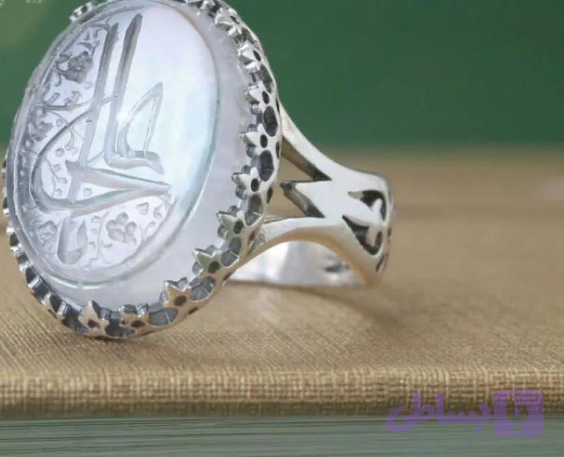 انگشتر درنجف یاعلی علیه السلام رکاب آلیاژی باکیفیت کد 3730