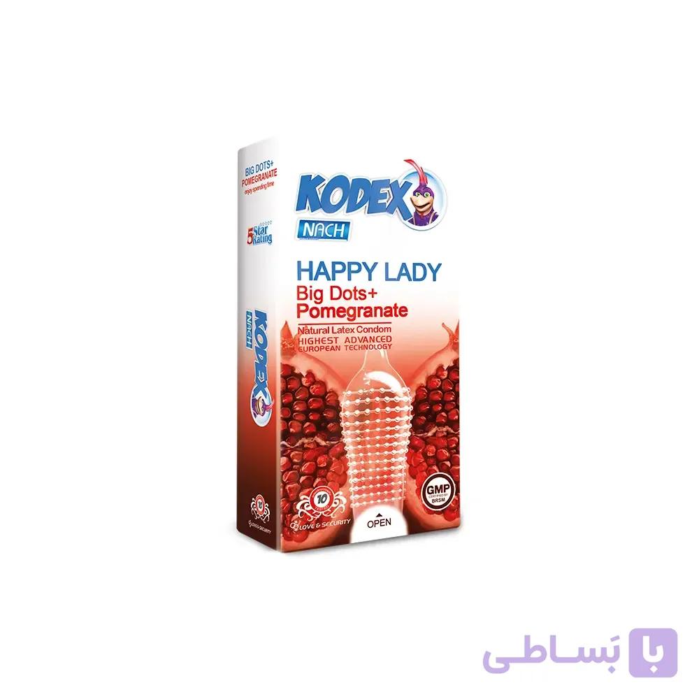 کاندوم کدکس ۱۰ عددی هپی لیدی