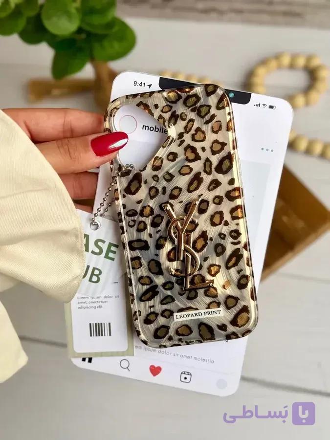 قاب براش yves saint laurent leopard آیفون (کدC2166) — تصویر 1