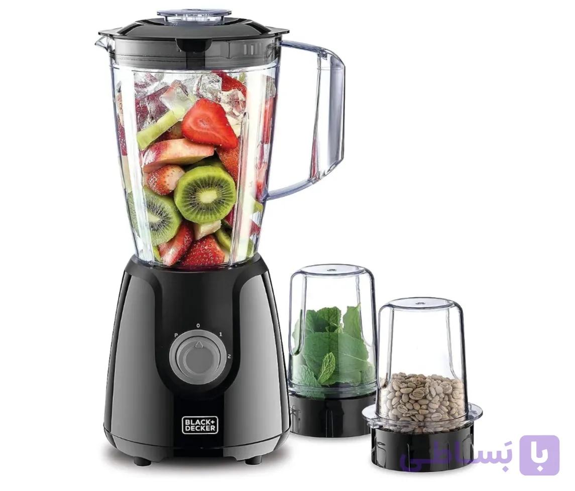 خردکن بلک اند دکر مدل GC400-B5 با کاسه شیشه‌ای 1.2 لیتری و توان 400 وات — تصویر 1