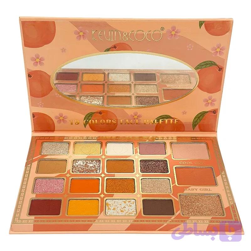 پالت سایه چشم کوین اند کوکو مدل peach
