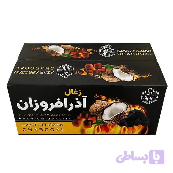 زغال آذرافروزان مدل حبه وزن 8 کیلوگرم — تصویر 1