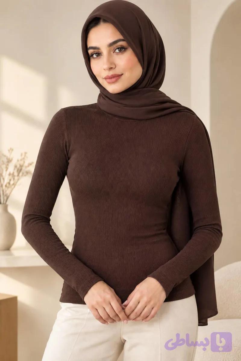 بلوز کبریتی سوپر پنبه صادراتی کد 54 — تصویر 1